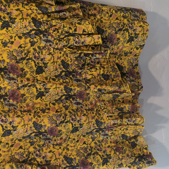 MADEWELL x KAREN WALKER SILK FLORAL LORETTA DRESS - Picture 12 of 14